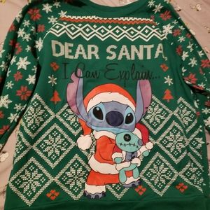 Stitch Christmas Sweater (LG)